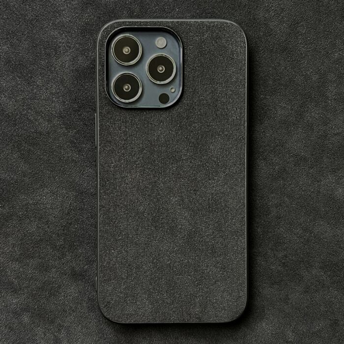 iPhone 11 Pro Max Alcantara Silicon Protective case