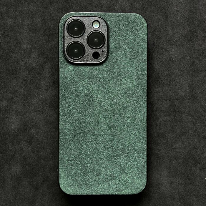 Alcantara phone clearance case