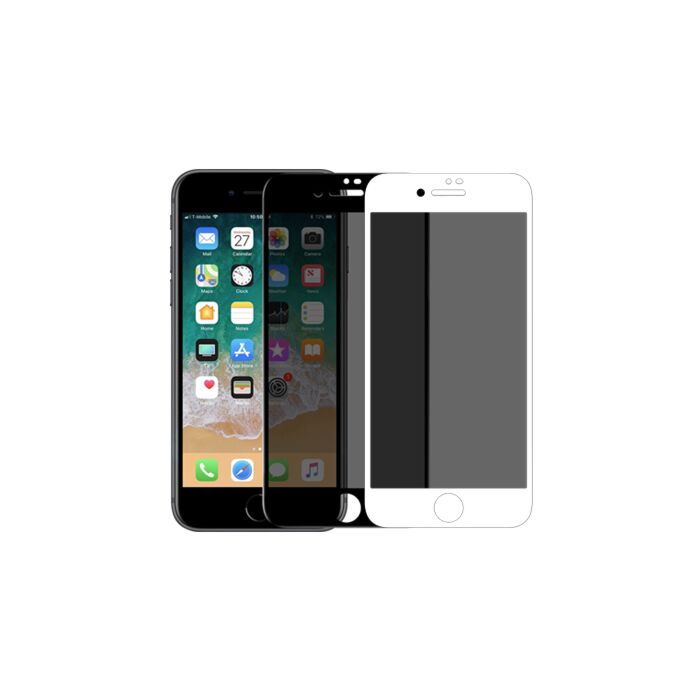 3D Tempered Glass Screen Protector for iPhone 8 Plus (Black)