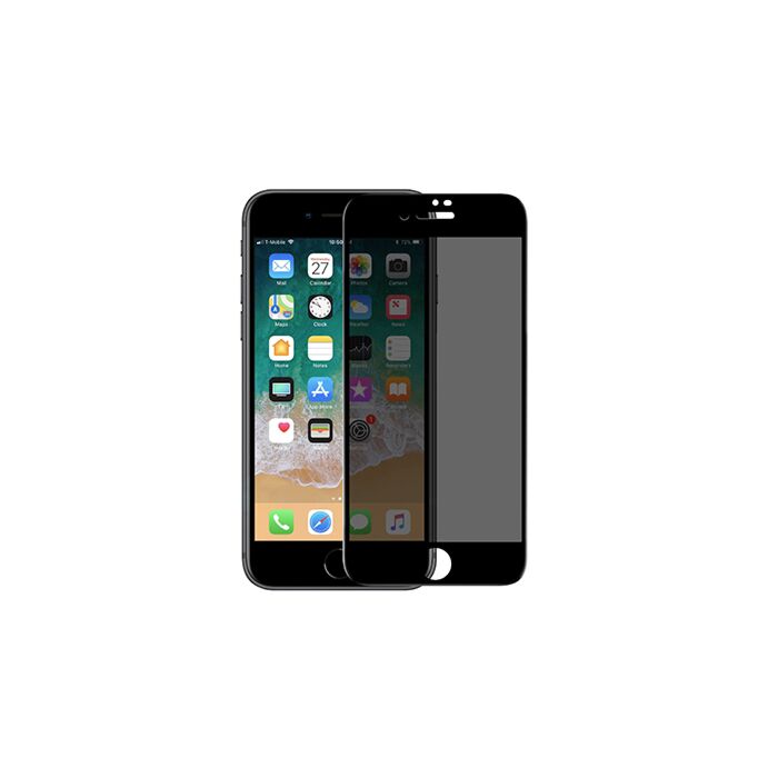 nillkin 3d ap max privacy tempered glass screen protector for iphone 7 8