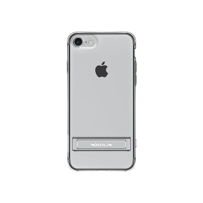 nillkin shockproof transparent soft tpu case with kickstand for iphone 7 plus 8 plus