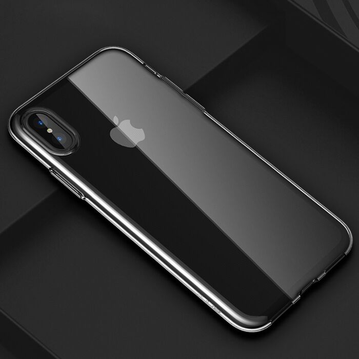 Rock Protective Clear Soft TPU Case For iPhone X