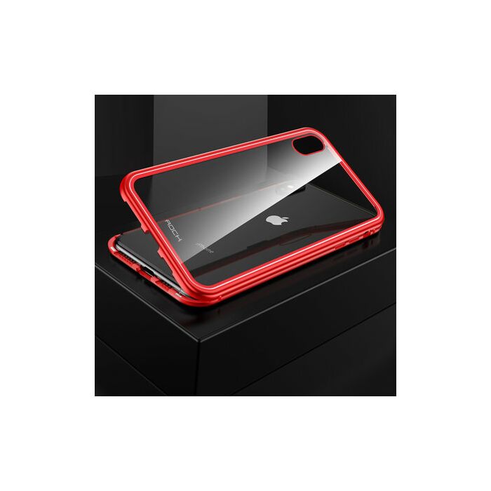 Mofi Magnetic Metal and Glass Case For iPhone XS Max