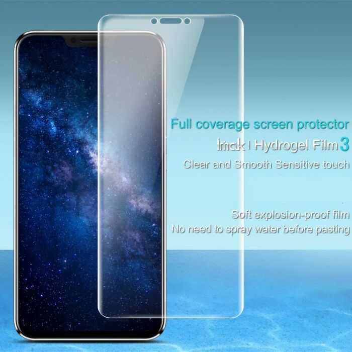 Imak Anti Scratch Soft Hydrogel Iii Full Screen Protector For Lenovo Z5 2pcs Front Or Back