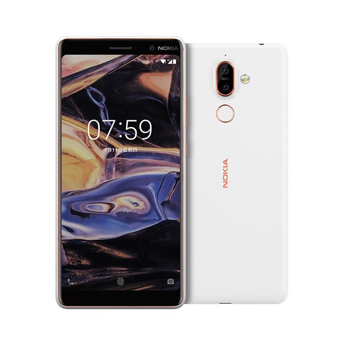 Nokia 7 plus earphones in sale box