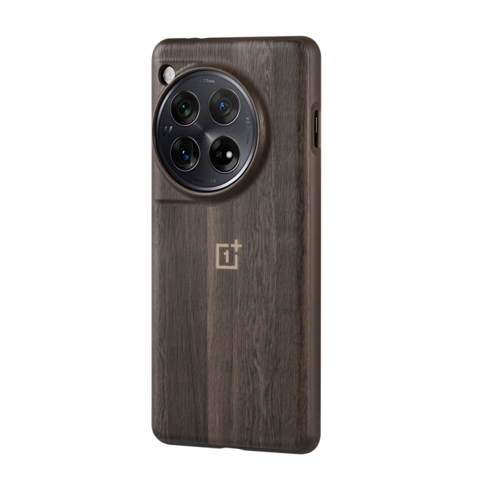 OnePlus 12 Walnut Wood Protective Case