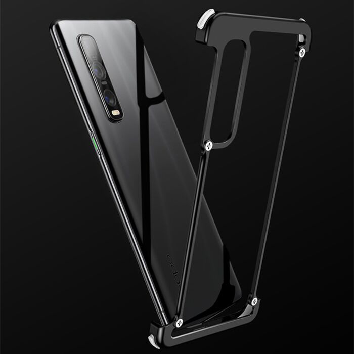 Bumper Oppo Find X2 Pro Shockproof Case Shockproof TPU Bumper Back