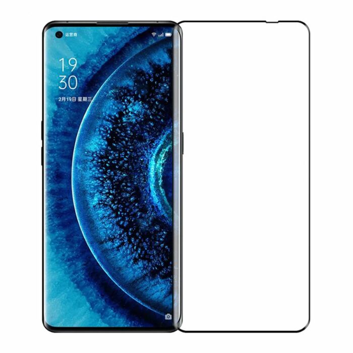 pwy 3d tempered glass full screen protector for oppo find x2 pro