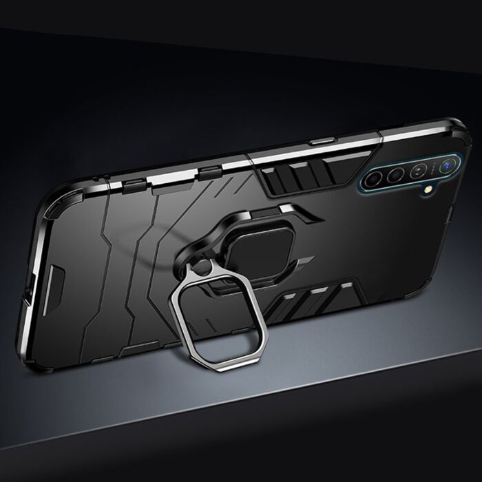 For OPPO A98 5G, Shockproof Hybrid Armor Ring Holder Stand Phone Case Cover  | eBay