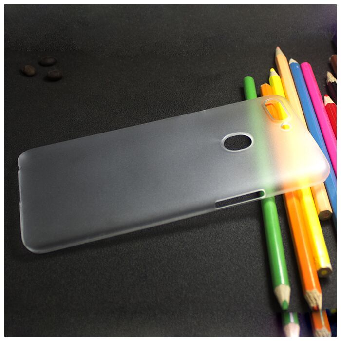 ouno shockproof matte transparent hard pc case for oppo r11s or r11s plus