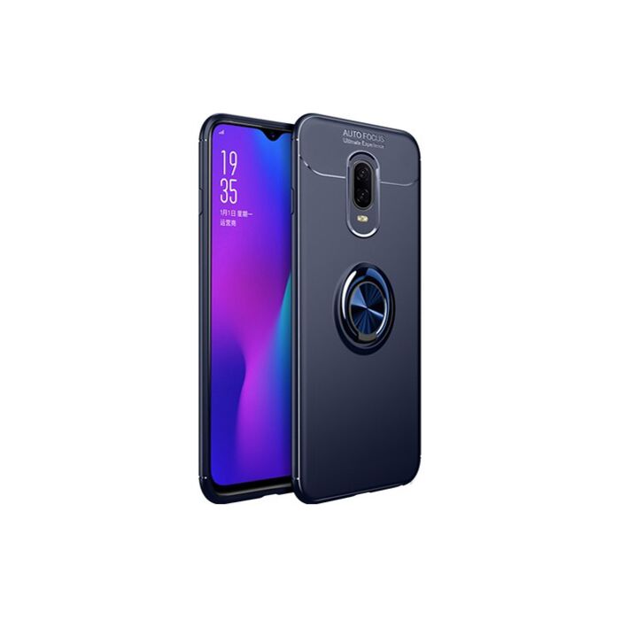 c ku protective silicone case with magnetic ring stand for oppo r17