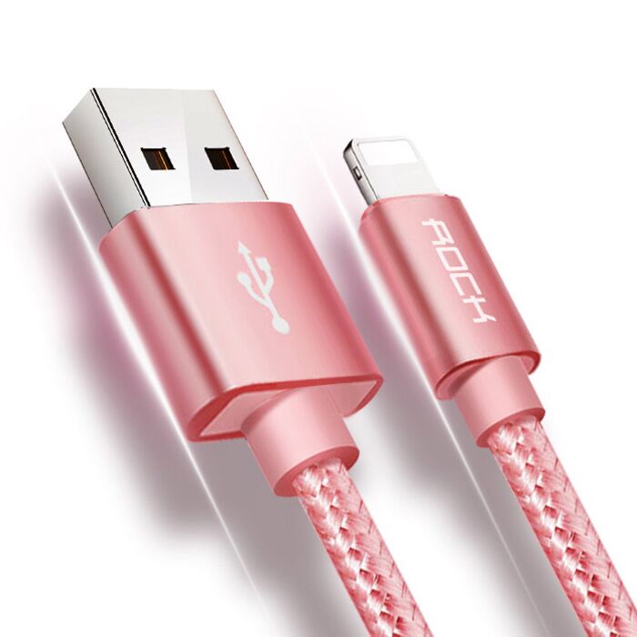 pie transportabel frustrerende Rock 2.1A Fast Charger Lightning USB Cable for iPhone 8 / 7 / Plus / 6 / 5S  iPad iPod