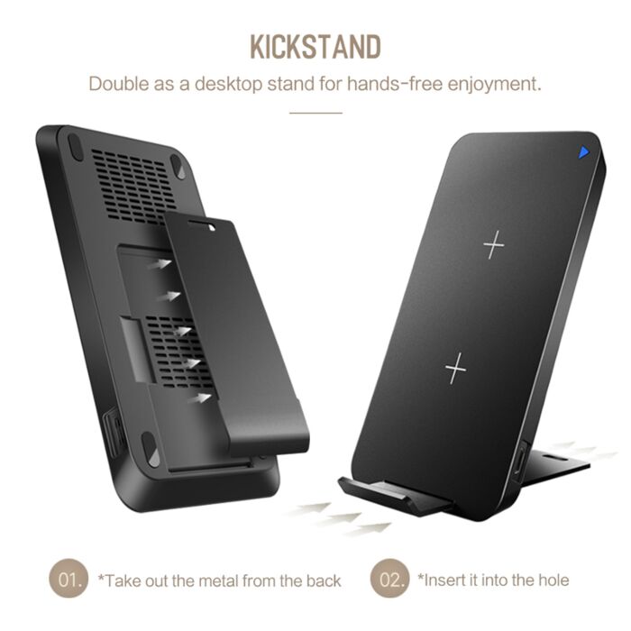 Rock Qi Wireless10w Dual Coil Stand Fast Charger For Iphone X Xs Iphone Xr Iphone Xs Max Samsung Note 8 You have tried with several functional lighning cables on your ipad, but nothing works, the load is no longer detected? rock qi wireless10w dual coil stand fast charger for iphone x xs iphone xr iphone xs max samsung note 8