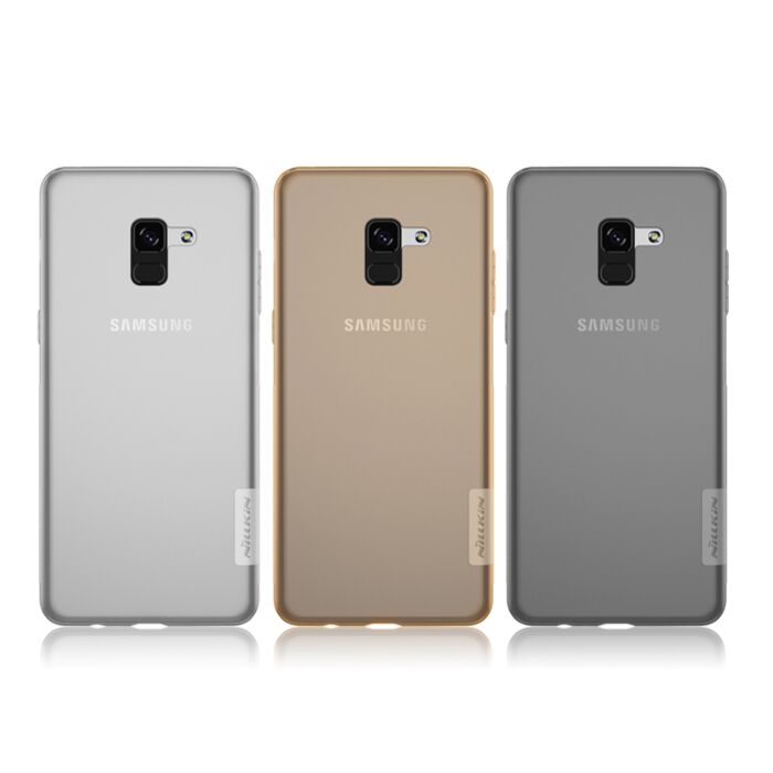 nillkin nature series transparent soft tpu case for samsung galaxy a8 2018