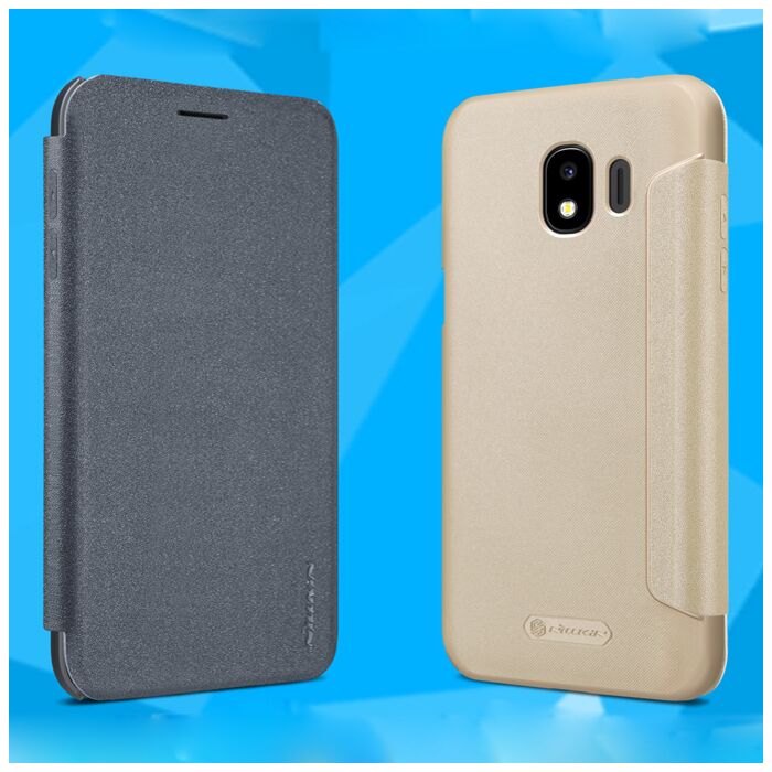 nillkin shockproof flip leather case for samsung galaxy j2 pro 2018
