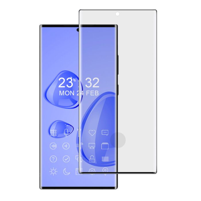 Imak 3D Glass Full Screen Protector for Samsung Galaxy S23 Ultra