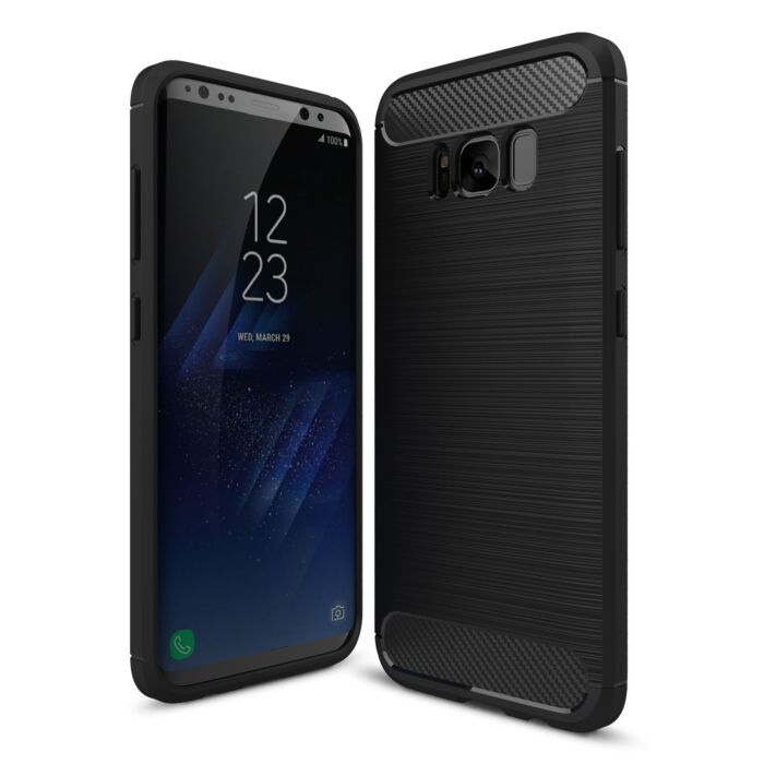 cku protective wiredrawing carbon fiber tpu case for samsung galaxy s8 s8 s9 s9 s9 plus