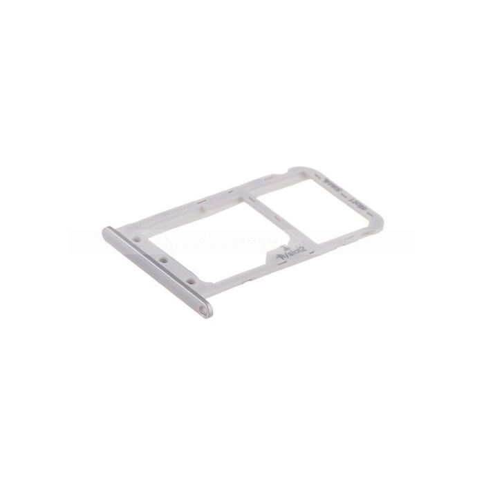 sim and sd card tray for huawei p9 lite mini silver