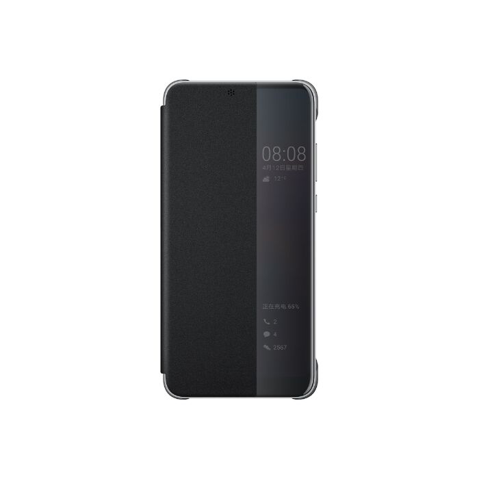 Dierentuin s nachts Handboek Narabar Official Smart View Flip Leather Case For Huawei P20 / P20 Pro
