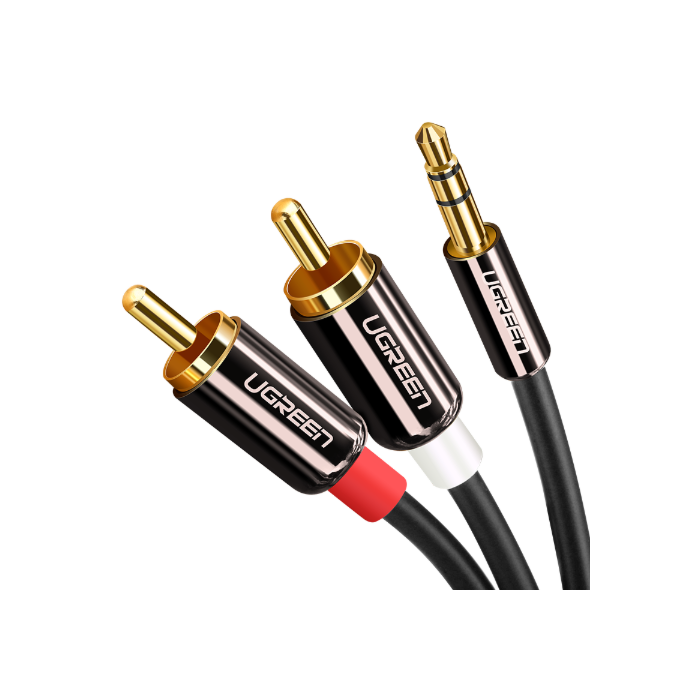 3.5 MM Audio Jack to 2 RCA Audio Cable