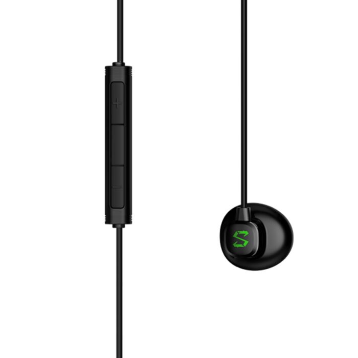Black discount shark earphones