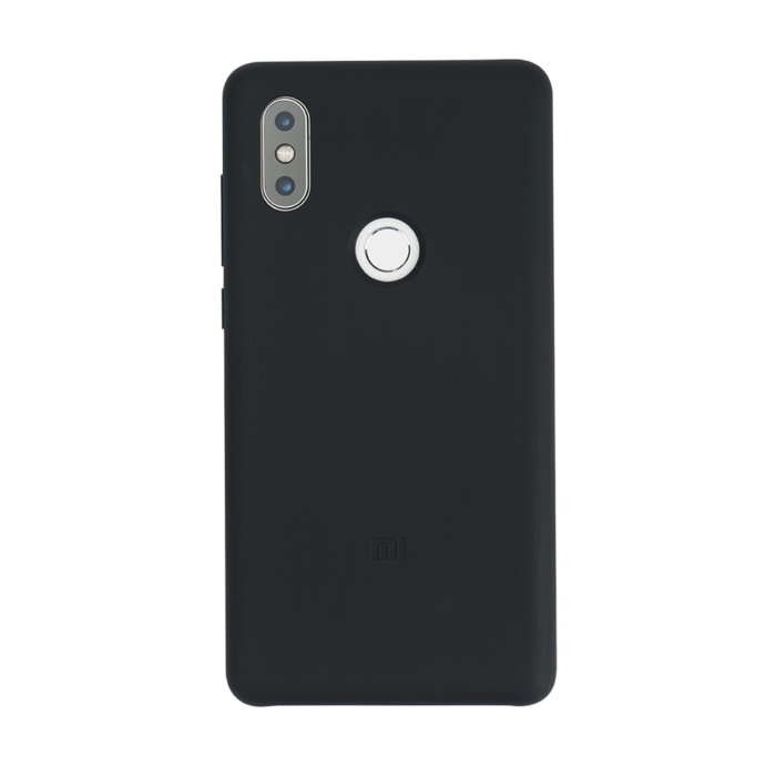 Official Shockproof Silicone Case With Microfiber Lining For Xiaomi Mi Mix 2s