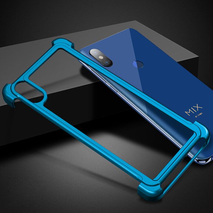 Træ Aflede trængsler Xiaomi Mi Mix 3 case - Oatsbasf Protective Aluminum Metal Frame