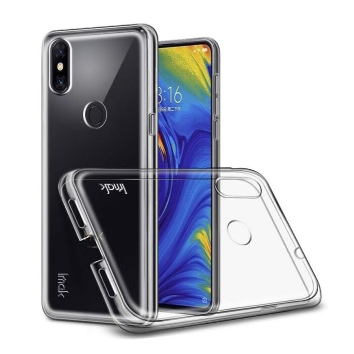 imak protective clear soft tpu case for xiaomi mi mix 3