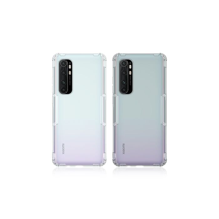 Xiaomi Mi Note 10 Lite Mountable 360 Degree Protection Rugged Clear Bumper Case W Key Mount Carabiner