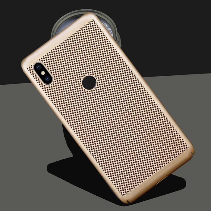 Wx Cooling Mesh Shockproof Hard Pc Back Cover For Xiaomi Redmi Note 5 Redmi Note 5 Pro
