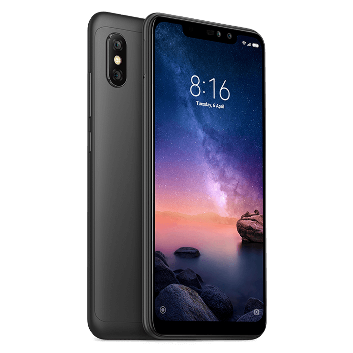 Smartphone xiaomi redmi note 6 shop pro 64gb 4gb ram preto