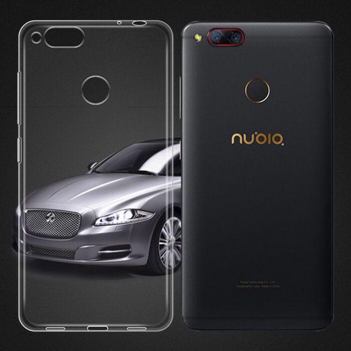 Mofi Transparent Tpu Skin Cover For Zte Nubia Z17 Mini