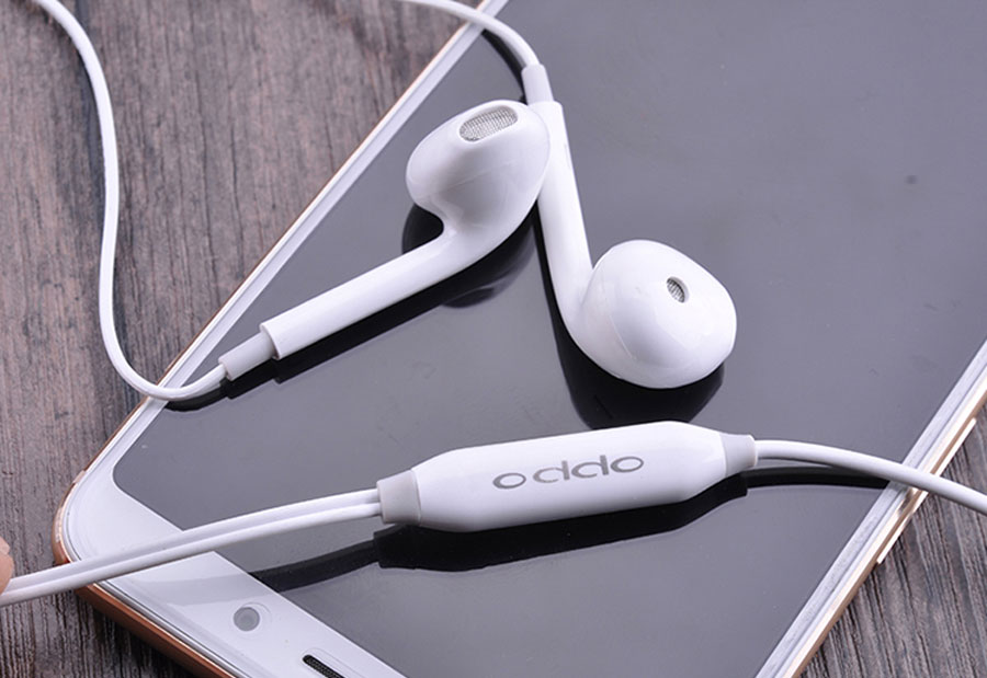 Official OPPO MH135 Earphones with Mic for OPPO R11 / R11 Plus / R11s