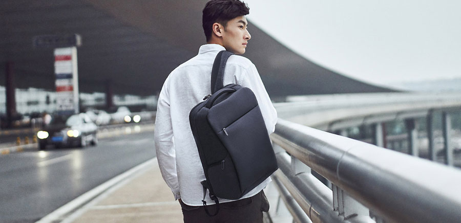 S-XL Xiaomi Mixte Business Backpack 2 Sac à Dos Business 2 Noir