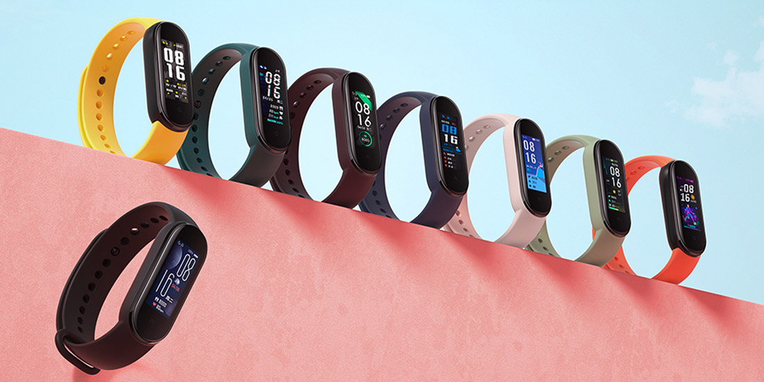 Xiaomi Mi Band 5 Silicone Wrist Strap