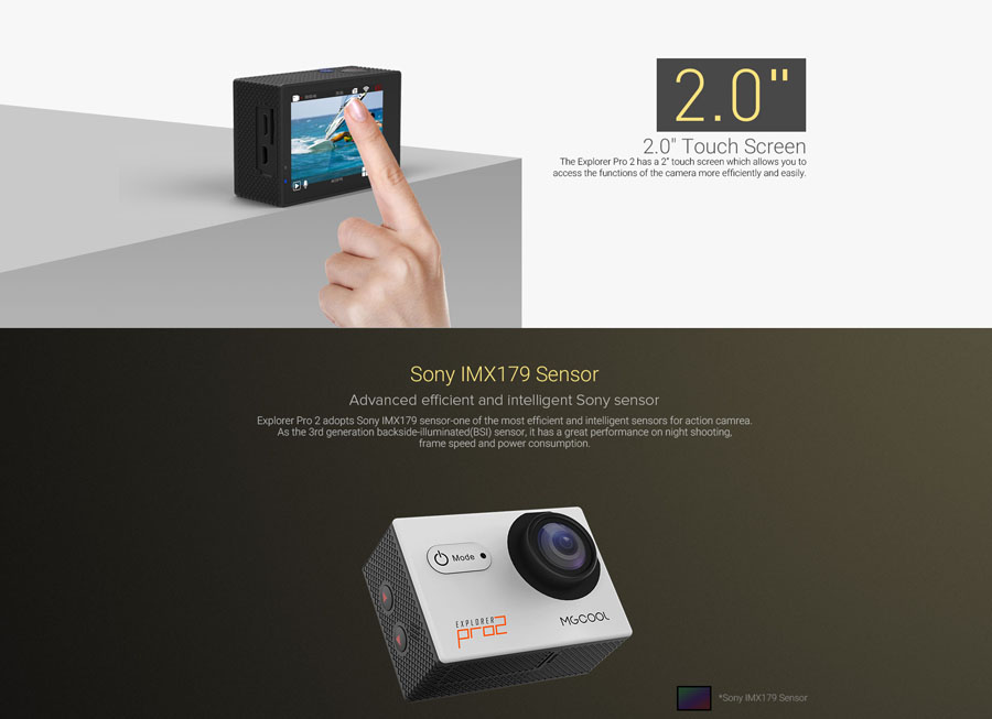 Buy MGCOOL Explorer Pro 2 Action Camera 4K