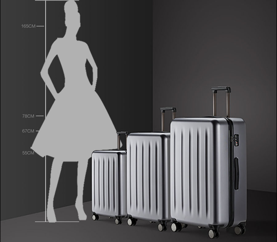 Official Xiaomi 90 Minutes Spinner Wheel Luggage Suitcase