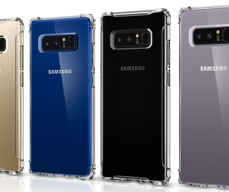 Official Spigen Shockproof Rugged Crystal Case For Samsung Galaxy Note